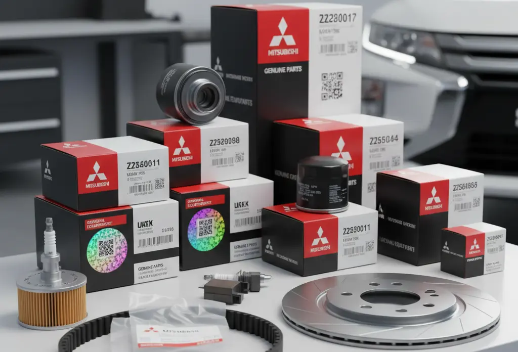 Genuine Mitsubishi OEM spare parts