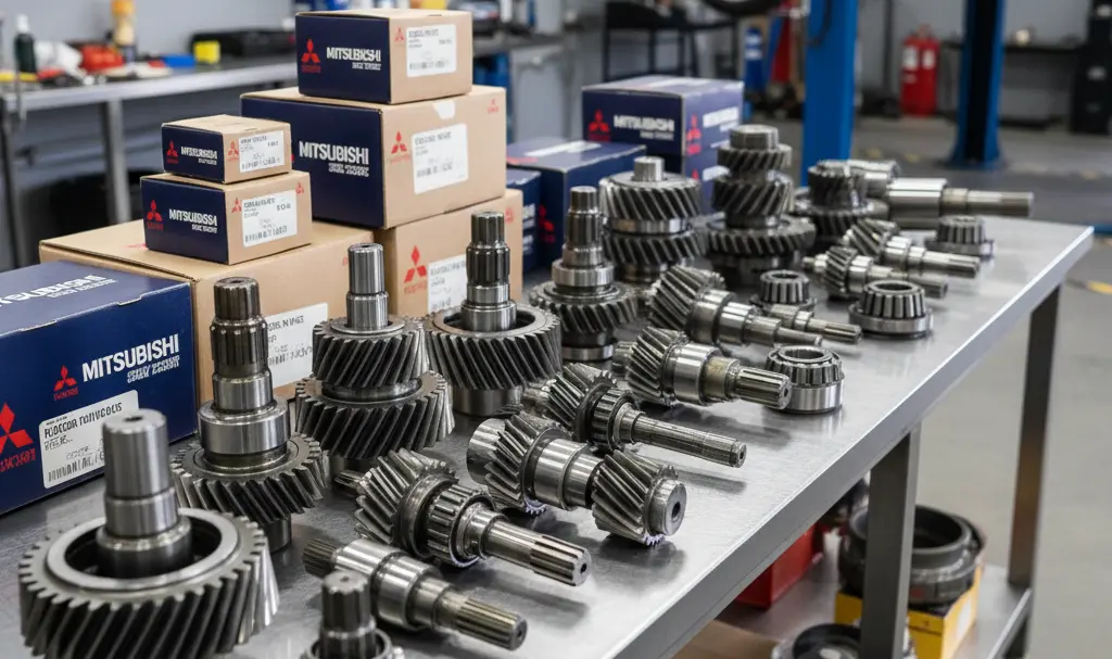 Mitsubishi gearbox spares and clutch kits