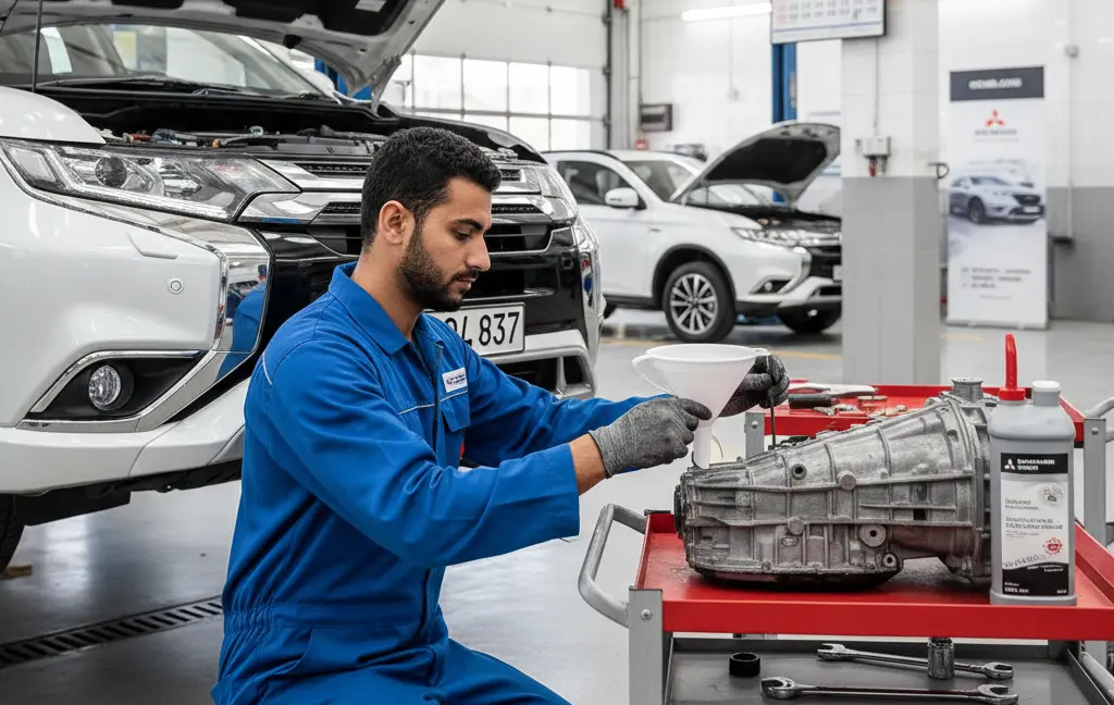 Mitsubishi transmission maintenance tips KSA