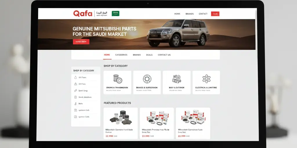 Qafa shop guide Mitsubishi parts