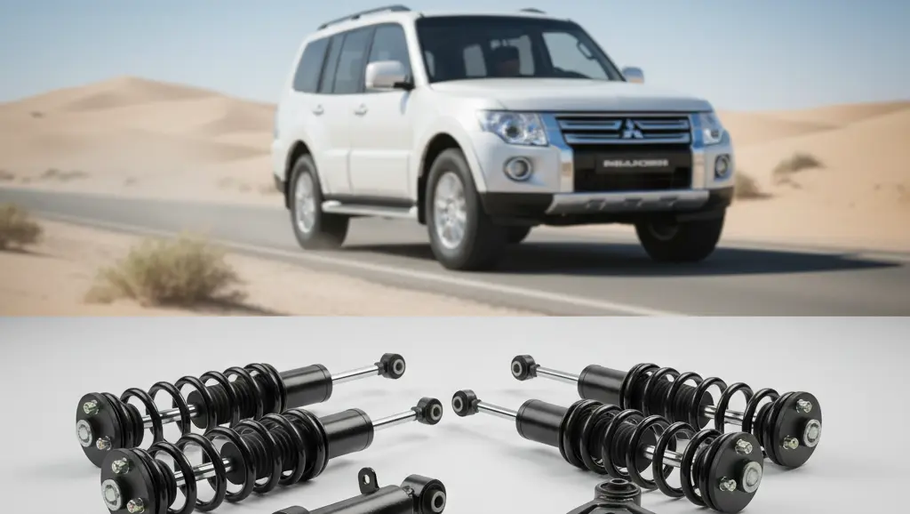 Mitsubishi suspension parts shock absorbers Saudi Arabia