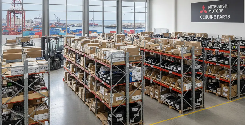 Spare parts delivery Riyadh Mitsubishi fast shipping