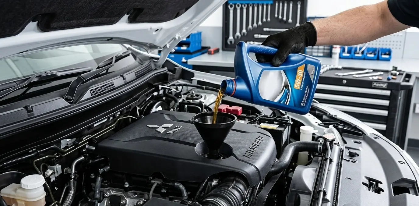 Choosing correct Mitsubishi engine oil viscosity for KSA climate