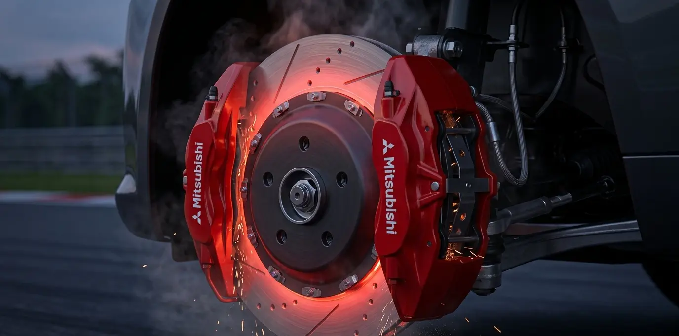 Mitsubishi braking and safety performance parts